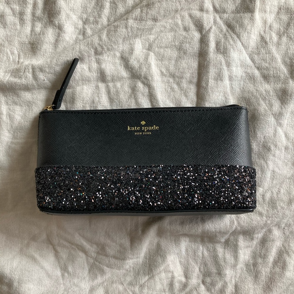 Kate Spade Glitter Pouch